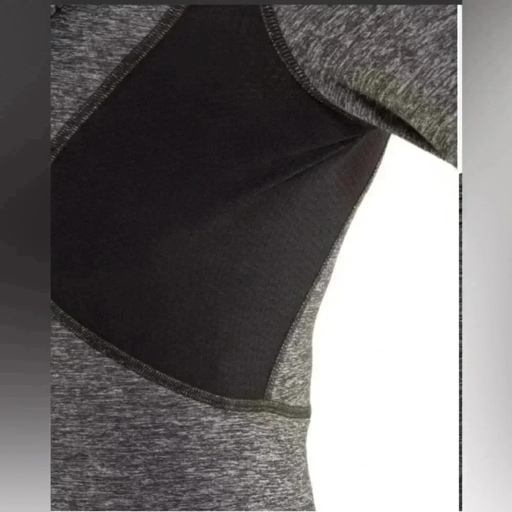 Lululemon Run: Your Heart out Pullover in Heathered Black (First Release Size 8
